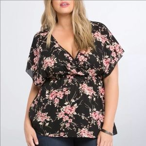 Floral Babydoll top